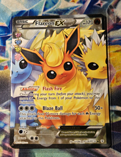 Flareon EX Full Art Holo RC28/RC32 Generations Radiant Collection 2016 ENG - Image 1