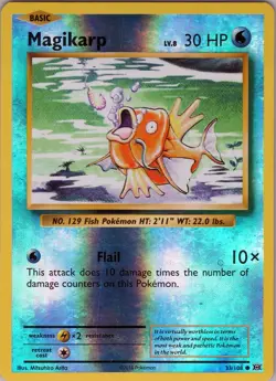 Magikarp 33/108 Common - Pokemon TCG XY: Evolutions - Reverse Holo (NM) - Image 1