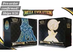 Pokemon TCG Mega Evolution Pokemon Center ETBs - Set Of 2 Preorder - Image 1