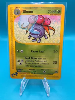 Gloom 78/165 Uncommon Expedition Base Set Pokemon Near Mint - Image 1