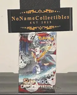 Pokemon TCG: Sun & Moon Crimson Invasion Booster Box Sealed w/ Acrylic Case - Image 4