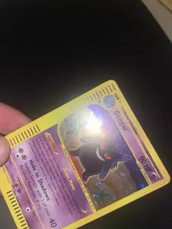 Pokemon Gengar 13/165 Expedition - Holo Rare ENG WOTC Baba - Image 5