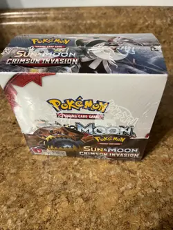 Pokemon Sun and Moon Crimson Invasion Booster Box - Image 1