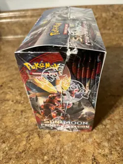 Pokemon Sun and Moon Crimson Invasion Booster Box - Image 4