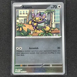 Aipom - 078/094 - Reverse Holo - Phantasmal Flames - Pokemon - NM/M - Image 1