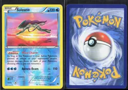 SUICUNE 30/122 HOLO R BREAKPOINT POKEMON REVERSE HOLO NM/M - Image 1