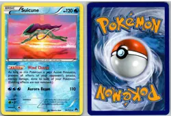 Suicune 30/122 Holo Rare BREAKpoint Pokemon Reverse Holo - Image 3