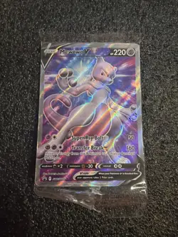 Mewtwo V SWSH229 Holo Promo Sword & Shield Promo Pokemon Near Mint Sealed - Image 1