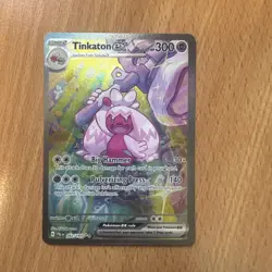 Pokemon TCG Tinkaton ex 262/193 Sv02: Paldea Evolved Holo NM - Image 1
