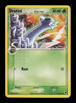 Dratini 46/101 Tomokazu Komiya Common Dragon Frontiers Pokemon Cards - Image 1