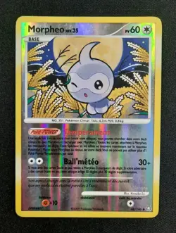 Carte Pokemon : Morpheo Niv.35 Holo Reverse 2009 Eveil Des Legendes 48/146 LP FR - Image 1