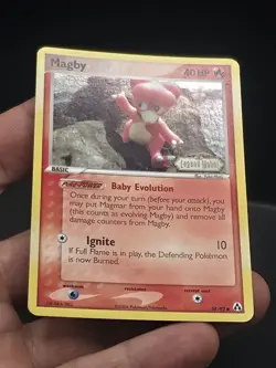Magby Reverse Holo Stamped 58/92 ex Legend Maker Pokemon NM - Image 5