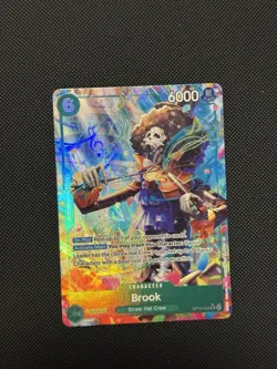 OP15-032 Brook Alt Art One Piece TCG English - Image 1