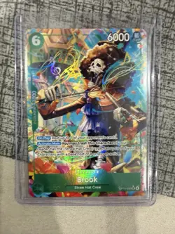OP15-032 Brook SR Alt Art Adventure On Kamis Island One Piece TCG English Card - Image 1