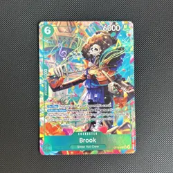 One Piece Card Game Brook OP15-032 OP-05 Alt Art Foil SR - Image 1