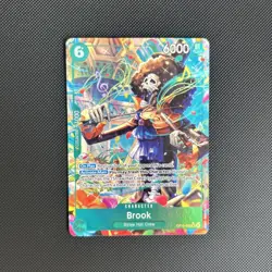 One Piece Card Game Brook OP15-032 OP-05 Alt Art Foil SR - Image 5