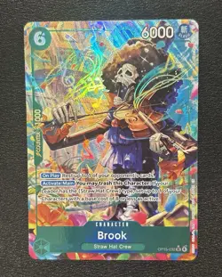One Piece Card Brook OP15-032 SR Alt Art EN - Image 1