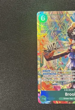 One Piece Card Brook OP15-032 SR Alt Art EN - Image 3