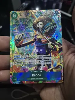Brook Secret Rare Alt Art OP15-032 One Piece TCG English Card - Image 1