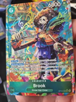 One Piece Card Game - Brook - OP15-032 - Alt Art - English - Image 1