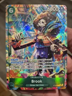 One Piece TCG Brook Alt Art OP15-032 Near Mint English - Image 1