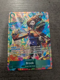 Brook Secret Rare Alt Art OP15-032 One Piece TCG English Card - Image 1