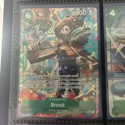 Brook Secret Rare Alt Art OP15-032 One Piece TCG English Card - Image 1