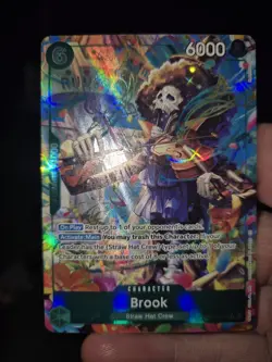One Piece Card Game - Brook - OP15-032 - Alt Art - English - Image 1
