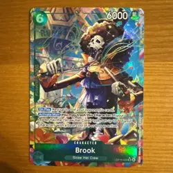 One Piece TCG - [OP15-032] - Brook ALT ART Adventure on Kami’s Island NM - Image 1