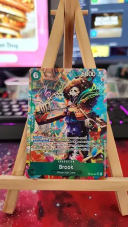 Brook OP15-032 | Adventure on Kami's Island Alt Art Foil NM One Piece - Image 1