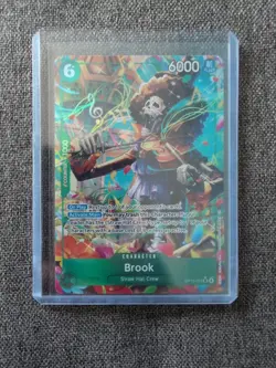 Brook Alt Art OP15-032 One Piece TCG English Card Super Rare - Image 1