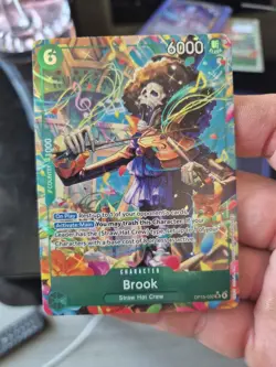 One Piece TCG Brook Alt Art OP15-032 Near Mint English - Image 1
