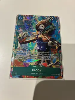 OP15-032 Brook Alt Art One Piece TCG English - Image 1