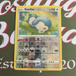 Snorlax 131/185 Reverse Holo Rare Vivid Voltage Near Mint Pokemon Pack Fresh - Image 1