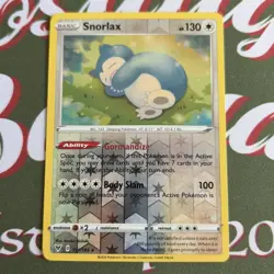 Snorlax 131/185 Reverse Holo Rare Vivid Voltage Near Mint Pokemon Pack Fresh - Image 2