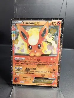Flareon EX - RC6/RC32 - Radiant Collection - Generations - Pokemon Card - NM - Image 1