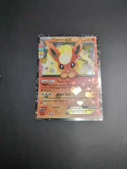 Flareon EX - RC6/RC32 - Radiant Collection - Generations - Pokemon Card - NM - Image 3