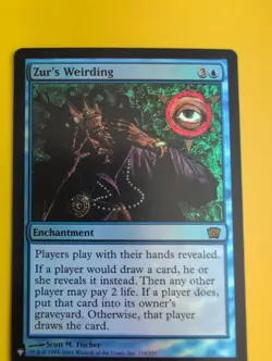 Zur's Weirding. FOIL Enchantmenbt.. MTG Card. - Image 1