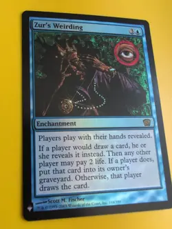 Zur's Weirding. FOIL Enchantmenbt.. MTG Card. - Image 3