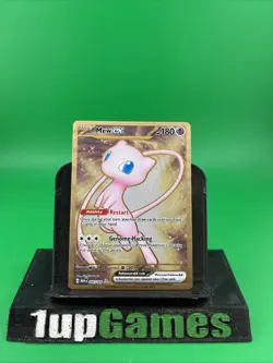 Pokemon TCG Mew EX Metal Gold NM 205/165 Scarlet & Violet 151 Promo Card - Image 1