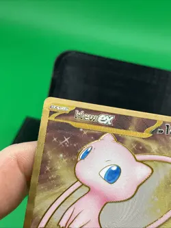 Pokemon TCG Mew EX Metal Gold NM 205/165 Scarlet & Violet 151 Promo Card - Image 3