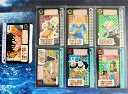 Dragon Ball Z Carddass Series part 10 Complete Set of 42 Cards Japan prism 1992 - Image 1