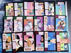 Dragon Ball Z Carddass Series part 10 Complete Set of 42 Cards Japan prism 1992 - Image 4