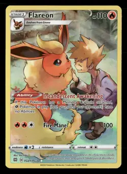 Flareon - TG01/TG30 - Ultra Rare - Brilliant Stars - Pokemon Card - NM/M - Image 1