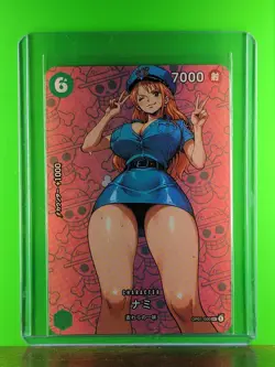 NAMI Waifu Goddess Prismatic Refractor Card CUSTOM MADE - Image 2