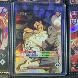 Azuki TCG Bobu Leader Card 040 Garden Foil, Illustrated by Arnold Tsang - Image 1