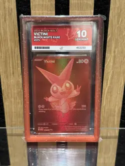 Victini | ACE GEM MINT 10 | BWR GRADED CARD 171/086 - Black Bolt (PERFECT SUBS) - Image 1