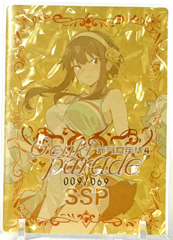 Genki Parade 4 Goddess Story : Furina SSP-01 #9/69 Top Hit Waifu Genshin Card - Image 2