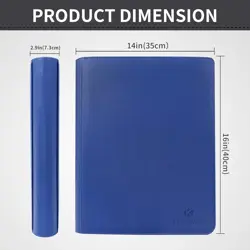 Toploader Binder Holds 324 Toploaders 9 Pockets Top Loader Binder for Cards S - Image 3