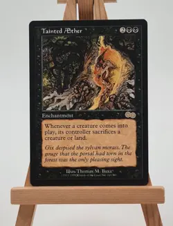 Tainted Aether Urza´s Saga Magic Karte Englisch (Unreiner Ather) 161/350 - Image 1